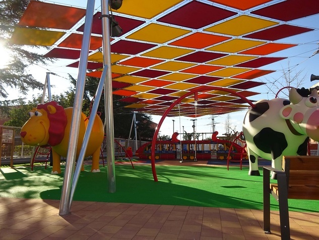 Exemple del Parc Infantil Bassal de La Pobla de Mafumet